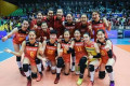 中国女排以3比1战胜塞尔维亚队