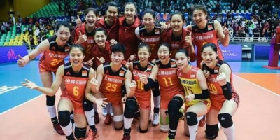 中国女排以3比1战胜塞尔维亚队