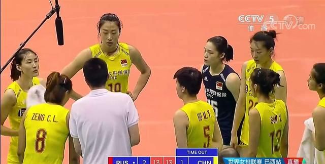 世联赛巴西站，中国女排 1 - 3 不敌俄罗斯女排，曾春蕾体力不支下场，如何评价本场比赛图 3