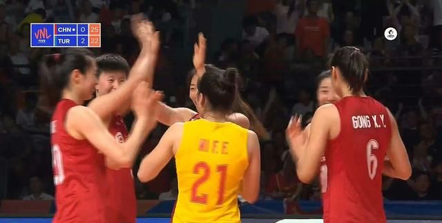 第三局中国女排以 25:22 战胜土耳其女排，扳回一局保留希望，你怎么看