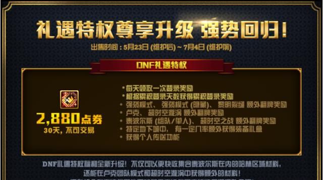 DNF 新春礼包多买多送图 2