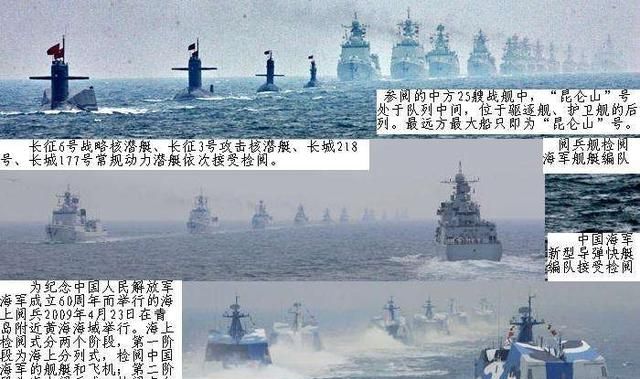 中国人民海军成立 70 周年纪念，60 多国海军舰艇参加海上阅兵中国国产新航母会亮相吗图 1