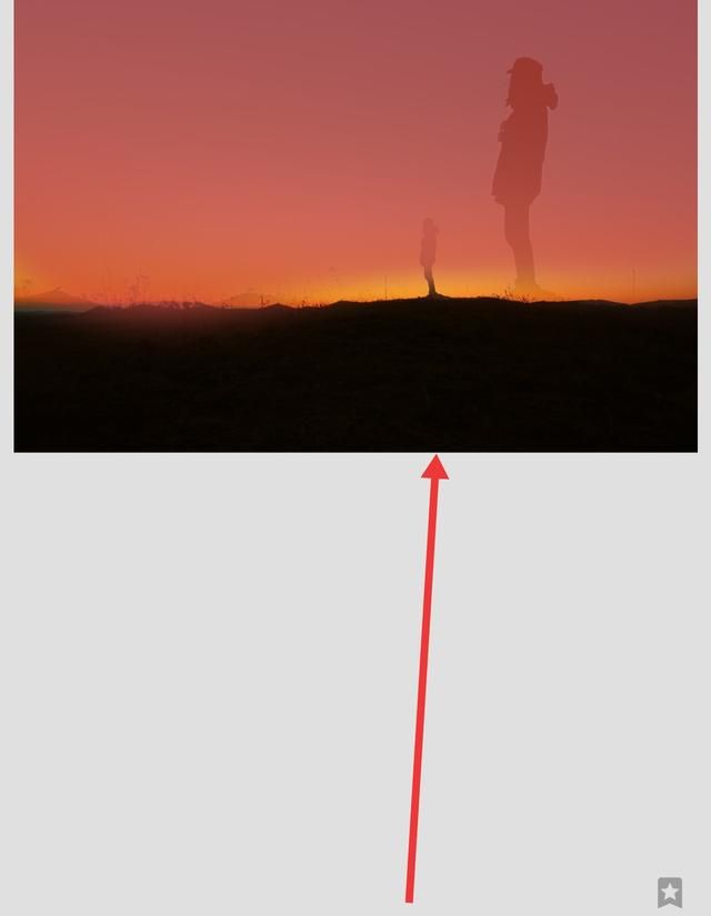 剪影的照片咋拍好看咋用手机修出，一张照片有两个影子效果图15