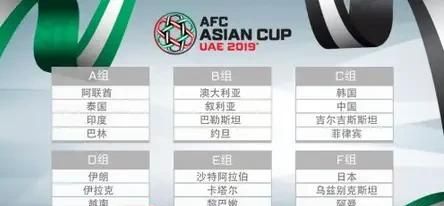 国足最近几年的亚洲杯排名图 1